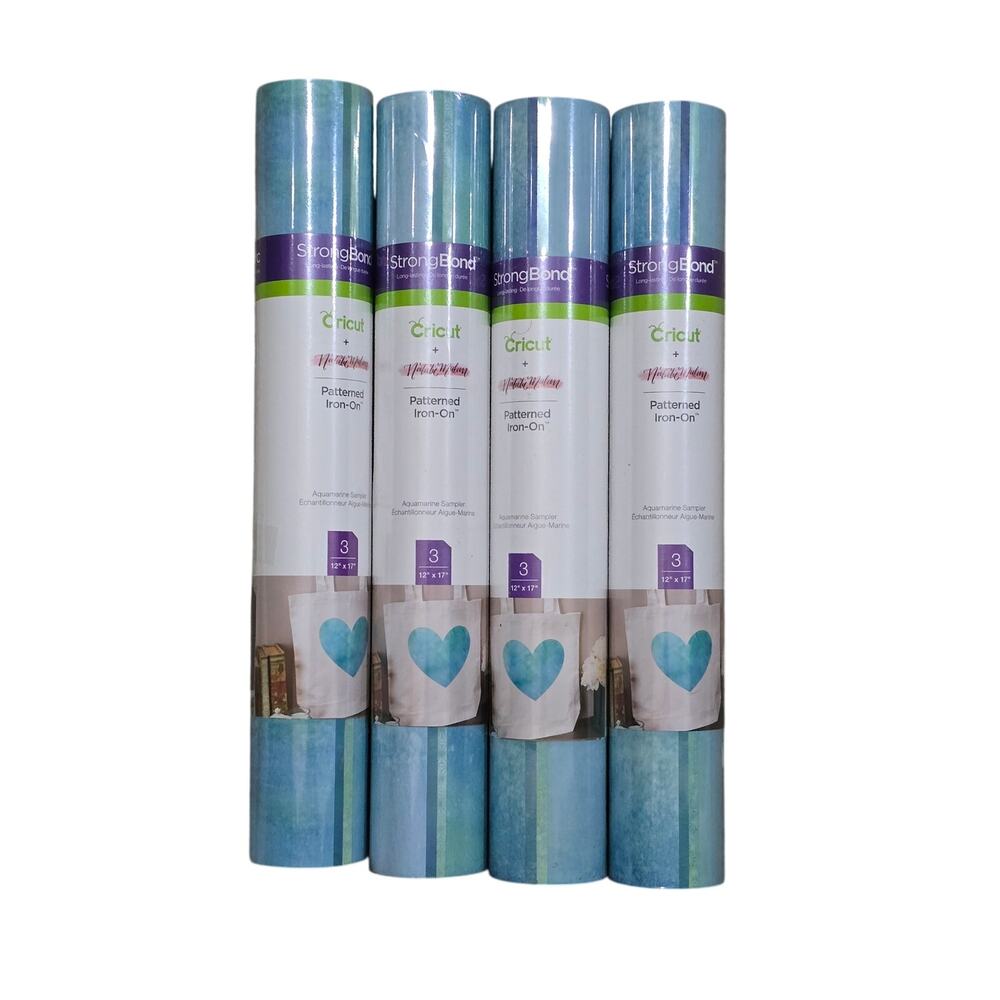 4 - Cricut 3 page Aquamarine sample pack NWT